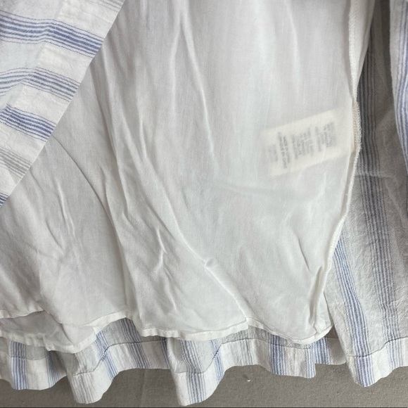 8 REBECCA TAYLOR MIDI STRIPED SUNDRESS RUFFLE FLOUNCE ADULT LADIES 918281d747 - Picture 11 of 15